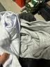 水晶豆男士纯棉高腰内裤中老年人加肥短裤头老人全棉宽松加大码三角内裤 白色 XL【腰围2尺5至2尺8】 实拍图