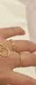潮宏基 回潮黄金戒指女素圈指环手饰时尚通勤送女友生日礼物 计价 约1.75g 女士16号 实拍图