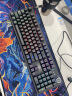 惠普（HP） K10G有线机械键盘 网吧电竞游戏 104键发光全尺寸背光机械键盘自定义宏功能办公键盘 K10G混光茶轴 + G160 套装 实拍图