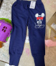 迪士尼童装儿童长裤迪士尼宝宝系列休闲裤 藏青K1177 24个月/身高90cm 实拍图