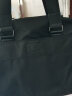 ZEROFRONT男士单肩斜挎包大容量尼龙手提旅行包休闲运动包短途出差电脑包潮 大号黑色+尼龙材质+前后磁扣开口 晒单实拍图