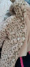 戴维贝拉（DAVE＆BELLA）冬季装女童加绒加厚保暖外套 宝宝夹棉豹纹外衣 粉色豹纹 120cm（6Y(建议身高110-120cm）） 实拍图