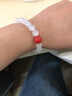 彩荷保山红色散珠圆珠柿子红满肉隔珠手串佛珠腰珠石英岩处理配饰品 【满肉柿子红】 10mm单颗 实拍图