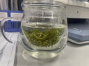 美斯尼 茶杯玻璃茶水分离杯茶具花茶杯加厚耐热玻璃水杯居家办公泡茶杯 牛气冲天A款 400毫升 实拍图