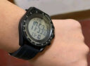 时刻美（skmei）电子表时尚潮流学生手表防水闹钟模式多功能高中初中生2045黑灰 实拍图