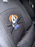 车鞍 卡通汽车坐垫粗麻布艺汽车座套全包四季通用座椅套透气座垫套 A17粗麻-神秘黑-豪华版 五座全车-留言车型 实拍图