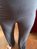 米度丽孕妇裤子夏季外穿潮妈打底裤阔腿裤直筒瑜伽裤春夏薄款孕妇装5759 活性黑(长款) XL码 实拍图
