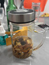 希诺（HEENOOR）单层玻璃杯带手柄办公室泡茶杯带把手水杯2024新款杯子 G大容量手柄玻璃杯 600ml 实拍图