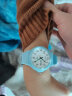 三达（SANDA）品牌手表青少年儿童学生男表女表双日历防水数字男士女士考试腕表 蓝色 实拍图