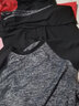 玉儿恋 瑜伽服女套装时尚拼接修身显瘦速干衣运动户外健身五件套 灰黑色五件套 2XL 实拍图