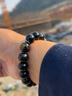 石头记（istone）黑曜石手链肖佛八大守护蛇年手链新中式生日礼物送女友 羊猴-大日如来 12mm 实拍图