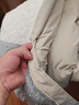 尚德光双面穿棉服男冬季加厚外套羊羔毛情侣棉袄羽棉衣绒服男士上衣 DA11米色 2XL（建议160-180斤） 实拍图