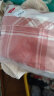 红豆[商场同款]睡衣女精梳纯棉长袖梭织磨毛格情侣套装35-02暖橘橙170 晒单实拍图