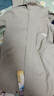 吉普（JEEP）冲锋衣女2024新款三合一可拆卸户外防风防水超好看登山服冲锋衣裤 男女同款-浅卡其【三合一可拆卸 L（100-120斤） 实拍图