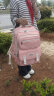 酷儿宝贝韩版儿童书包小学生男生减负护脊女孩一三到六年级大容量双肩背包 全粉色大号 晒单实拍图