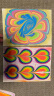 美乐童年（JoanMiro）美乐童年儿童浮水画 抖音水拓画套装颜料材料画画涂鸦湿拓画 12色浮水画 晒单实拍图