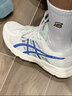 亚瑟士ASICS网面跑鞋百搭男鞋缓震运动鞋透气跑步鞋 GEL-CONTEND 4 白色/蓝色 40.5 实拍图