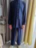 山人运动太极服男新款高端品牌太极练功服套装飘逸太极拳练功服女士春秋季 藏青-长袖套装 XXL 实拍图