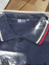 保罗岚芝工作服t恤夏季polo衫纯棉印logo文化衫定制全棉精梳棉（藏蓝）3XL 实拍图