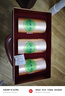 天福茗茶龙井 浙江龙井茶绿茶特级50g*3罐礼盒装2025春茶茶叶礼盒送礼 实拍图