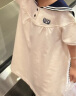 Gap女幼童2024春季新款柔软透气水手领灯笼袖连衣裙儿童装890469 米白色 110cm(4-5岁) 亚洲尺码 晒单实拍图