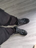 回力男鞋工装鞋男士高帮马丁靴休闲免系带防水皮面耐磨运动劳保鞋子男 卡其 42 实拍图