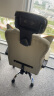 奥伦福特 电脑椅办公椅子电竞椅家用人体工学椅老板椅主播靠背椅皮革转椅 创意工学椅-灰色+搁脚-乳胶坐垫 实拍图
