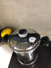 铂帝斯（BODEUX）304不锈钢高压锅家用加厚防爆压力锅大容量燃气煤气灶电磁炉通用 金星2号送赠品装 22cm 6L 实拍图