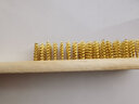 铁铮汉 超密木柄铜刷铜丝刷子清洁刷除锈刷子铜丝板刷 不锈钢刷钢丝刷 纯铜丝刷6行*16排单把小号 实拍图