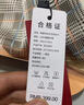 达芬奇密码 春夏装饰丝巾细窄长条缎面小领巾女印花长丝带百搭生日礼物实用 珠光宝气 粉色 实拍图