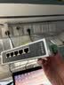 普联（TP-LINK）工业以太网交换机 企业网络交换器 网线分线器分流器 DIN导轨壁挂安装 SF1005P工业级 5口百兆 PoE供电120W 实拍图