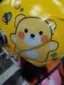 野马（YEMA）儿童头盔3C认证电动摩托车3-7-12岁男女孩四季通用国标夏季电瓶车安全帽 2.0版-柠檬黄小狮子【淡银短镜】 均码（2岁-12岁） 实拍图