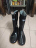 回力雨鞋男士款时尚雨靴户外防水防滑耐磨HL807中筒黑色42码 晒单实拍图