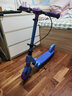 帝百伦滑板车儿童6-12岁成人代步手刹两轮校园大童折叠踏板车平衡车手刹 蓝紫6-40岁【减震+手刹+闪光】 实拍图
