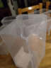 百露冰箱收纳盒食品级保鲜盒厨房蔬菜饺子整理神器冷冻专用鸡蛋储物盒 超值2个装(白色盖) 实拍图