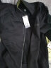 吉普（JEEP）夹克男外套纯棉运动休闲开衫茄克简约上衣男装 黑色19002 L码建议140-155斤穿着 实拍图
