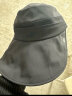 蕉下（beneunder）棒球帽子女鸭舌帽防晒帽遮阳帽太阳帽百搭大头围BM53024黑 晒单实拍图