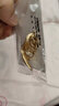 一竹春叶子法式小众设计无耳洞简约ins优雅森系超仙耳夹耳饰 耳夹款(适用无耳洞） 蓝白树叶 实拍图
