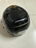 DAVID头盔电动车夏季3c认证哈雷摩托车半盔大头围新国标A男女士夏季通风透气防晒安全帽 黑飞轮长透镜+透短镜 实拍图