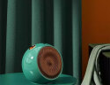 CIH 迷你暖风机取暖器家用小型小太阳浴室电暖器办公室电暖气节能速热暖气机  PTH1001球型牛油果绿 实拍图