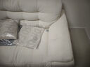 卡尔适奶油风布艺沙发客厅2025新款小户型防猫抓布雪尼尔直排沙发太空云 【云端舒适坐感】2.8米多人位 【防螨亲肤母婴级】雪尼尔 实拍图