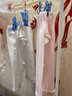 贝瑞加（Babyprints）宝宝长裤2条装婴儿高腰护肚裤儿童纯棉秋裤保暖柔软家居睡裤 90 实拍图