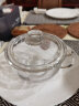 盈安美钢化透明玻璃碗带盖家用耐热玻璃加厚早餐麦片碗微波炉水晶燕麦杯 550ML金刚大食煲 晒单实拍图