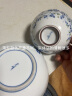 光峰 日本进口小蓝芽陶瓷米饭碗汤碗泡面碗复古碗日式家用餐具釉下彩 11*6cm 小号碗 4.3英寸 实拍图