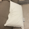 康尔馨希尔顿酒店羽绒枕头 95%抗菌白鹅绒枕芯 单只装 74*48cm软枕 实拍图