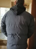 NASALIKE官方棉服男冬季保暖假两件连帽棉衣羽面包绒服男士防寒外套棉袄子 灰色 5XL （建议180-195斤） 实拍图