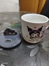 HELLO KITTY（凯蒂猫）520礼物送礼三丽鸥陶瓷马克杯带盖手机支架杯个性创意杯子喝水杯 库洛米-陶瓷手机支架杯380ml 实拍图
