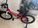 优贝（RoyalBaby）儿童自行车男女童车脚踏车学生山地车 6岁-9岁 表演车18寸 红色 实拍图