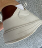 百丽低帮板鞋男牛皮革简约休闲鞋小白鞋A0548CM1 白/杏2 43 实拍图