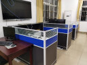 中伟（ZHONGWEI）屏风办公桌椅组合职员财务电脑桌隔断卡座单人工作位含椅子可定制 晒单实拍图